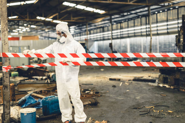 Professional Biohazard technician working in Green Valley, SD